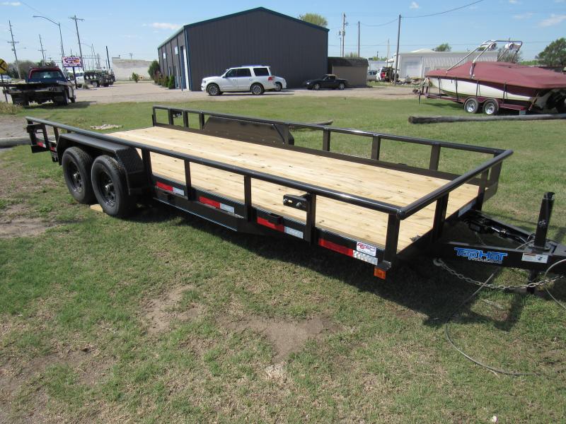 2021 Top Hat Trailers 83" X 20' Heavy Pipe 10K Equipment Trailer 2021 Top Hat Trailers 83" X 20' Heavy Pipe 10K Equipment Trailer