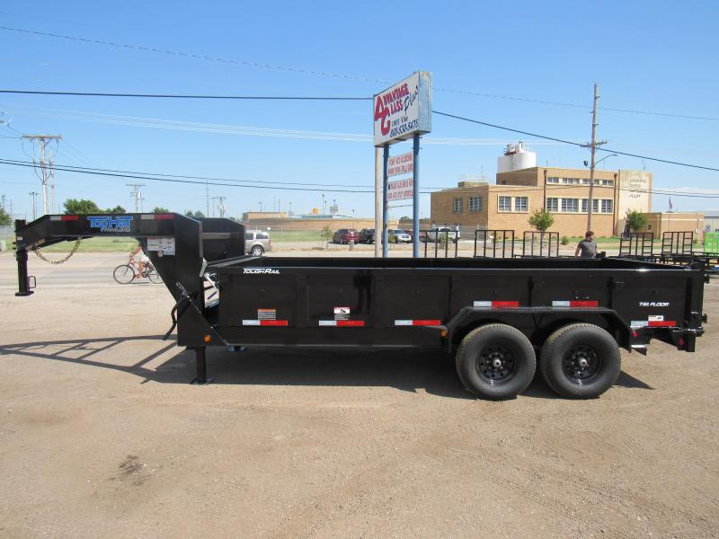 2021 Top Hat Trailers Lo Pro Gooseneck 83" X 16' Dump Trailer 2021 Top Hat Trailers Lo Pro Gooseneck 83" X 16' Dump Trailer