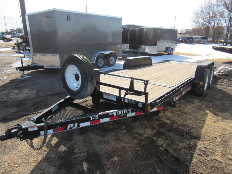 2015 PJ Trailers 83" x 20' Tilt Deck Equipment Trailer 14K (T6) Equipment Trailer 2015 PJ Trailers 83" x 20' Tilt Deck Equipment Trailer 14K (T6) Equipment Trailer