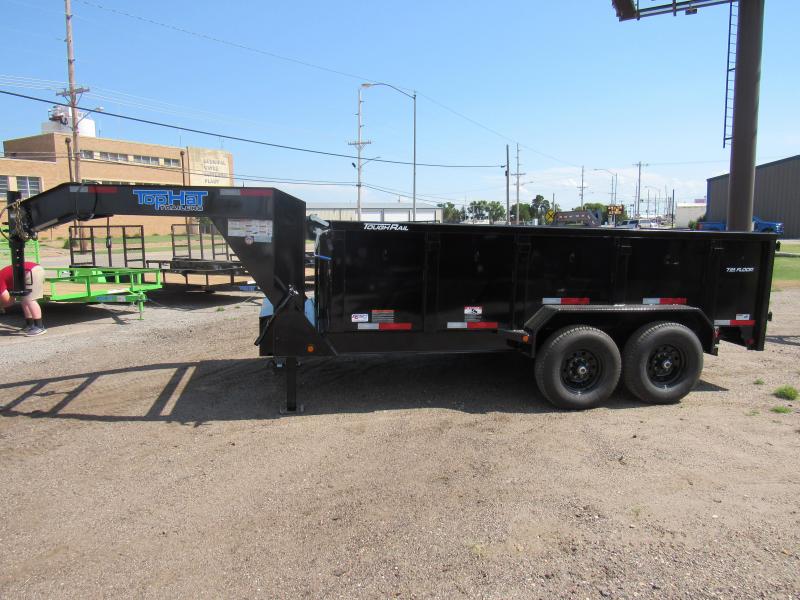 2021 Top Hat Trailers 83" X 14' Gooseneck Dump Trailer 2021 Top Hat Trailers 83" X 14' Gooseneck Dump Trailer