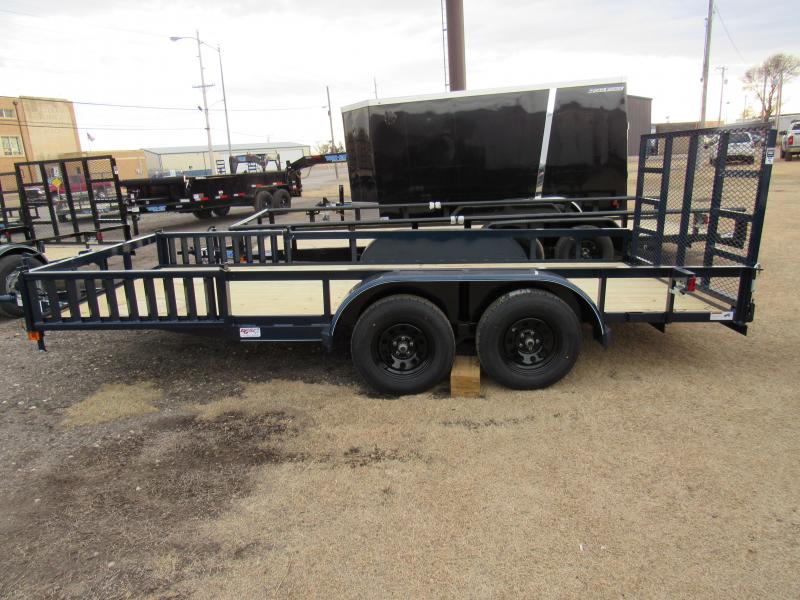 2021 Top Hat Trailers 83" X 16' Econo Angle Tandem Axle Utility Trailer 2021 Top Hat Trailers 83" X 16' Econo Angle Tandem Axle Utility Trailer