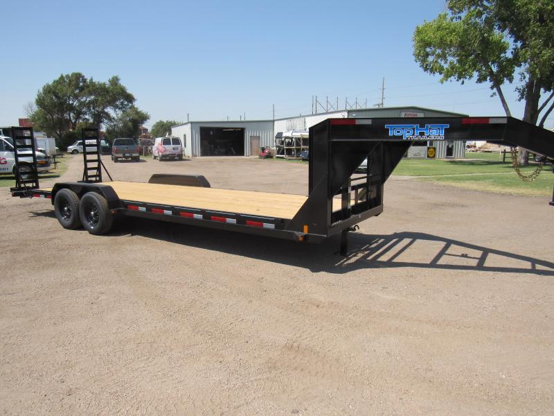 2020 Top Hat Trailers 24' Gooseneck Equipment Hauler 14K GVWR Equipment Trailer 2020 Top Hat Trailers 24' Gooseneck Equipment Hauler 14K GVWR Equipment Trailer
