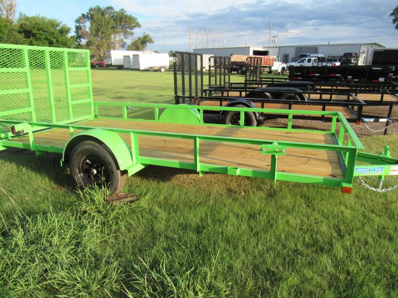 2020 Top Hat Trailers 77" X 14' Derby Sr. Angle Utility Trailer 2020 Top Hat Trailers 77" X 14' Derby Sr. Angle Utility Trailer