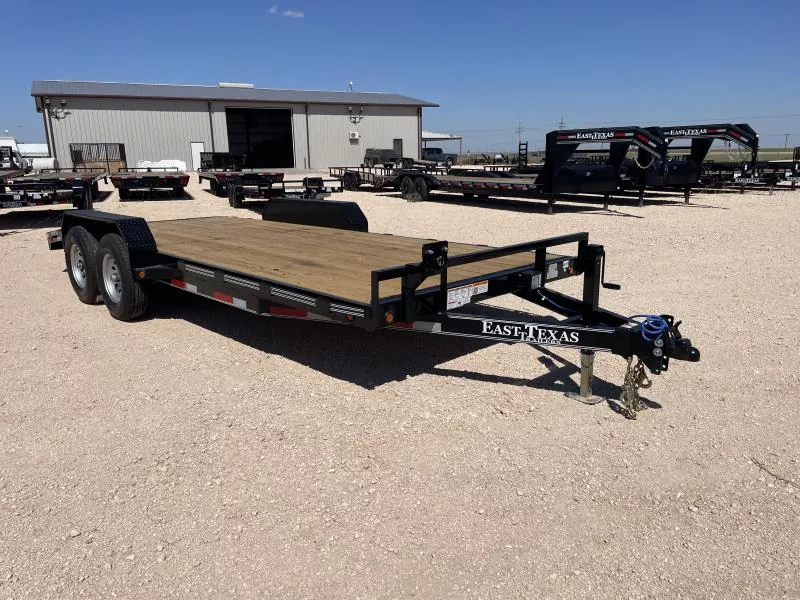 2026 EAST TEXAS TRAILERS 83" X 20' CAR HAULER/EQUIPMENT 12K