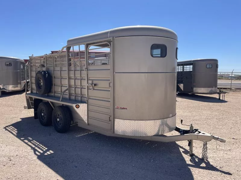 2026 GR TRAILERS 6' x 16' Bumper Pull Stock Trailer 