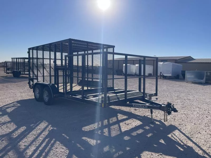 2026 EAST TEXAS TRAILERS 83" X 18' COMBO TRASH TRAILER