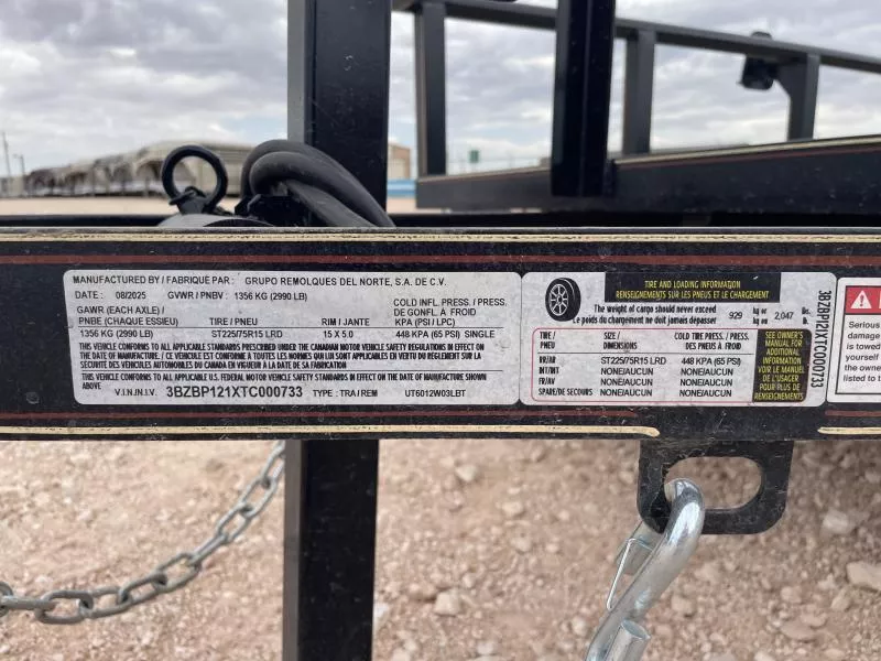 new Utility Trailers GR Trailers Other for sale, in Seminole, TX Thumbnail 8