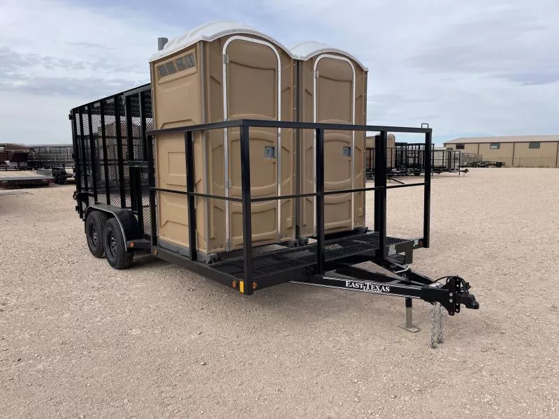 2026 EAST TEXAS TRAILERS 83" X 18' COMBO TRASH TRAILER