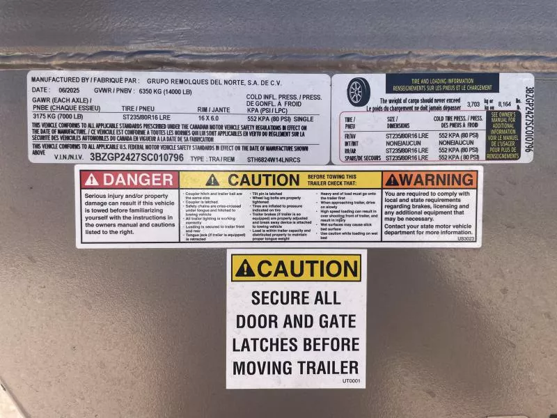 new Horse Trailers GR Trailers Other for sale, in Seminole, TX Thumbnail 17