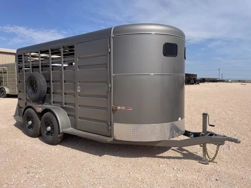 2025 GR Trailers 6.8' x 16' 3 Horse Slant Trailer