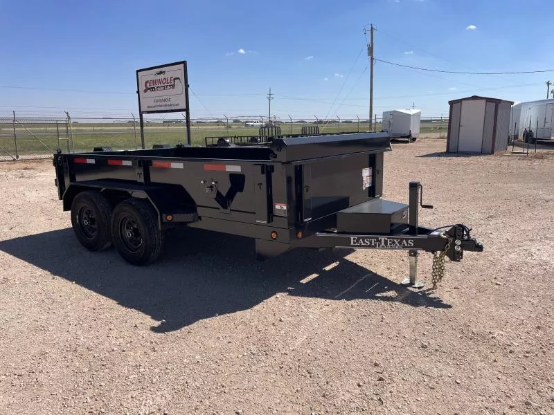 2026 EAST TEXAS TRAILERS 77" X 12' BP LIGHT DUTY DUMP 10K