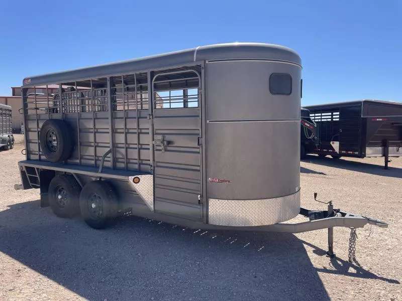 2026 GR TRAILERS 6' x 16' Bumper Pull Stock Trailer