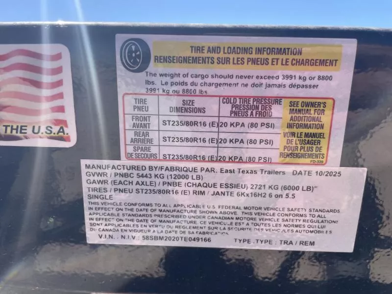 new Car Haulers / Racing Trailers East Texas Trailers  for sale, in Seminole, TX Thumbnail 9