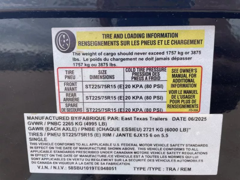 new Other Trailers East Texas Trailers  for sale, in Seminole, TX Thumbnail 8