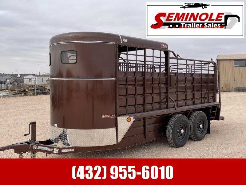 2022 GR Trailers 6.8' x 16' Bumper Pull Tandem Axle Stock Trailer ( BFST6816W10LR) Livestock Trailer 2022 GR Trailers 6.8' x 16' Bumper Pull Tandem Axle Stock Trailer ( BFST6816W10LR) Livestock Trailer