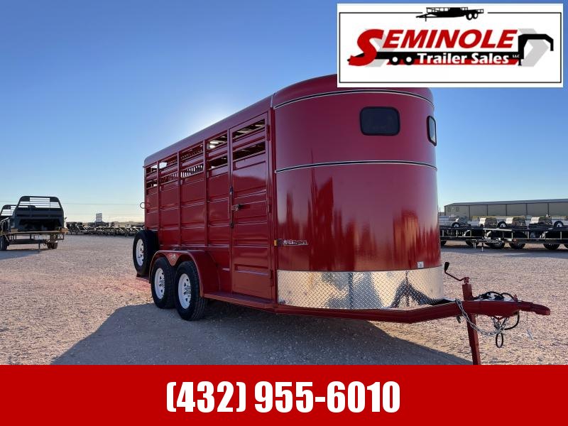 2023 GR Trailers 6' x 16' Bumper Pull Stock Trailer (ST6016W07LR) 2023 GR Trailers 6' x 16' Bumper Pull Stock Trailer (ST6016W07LR)