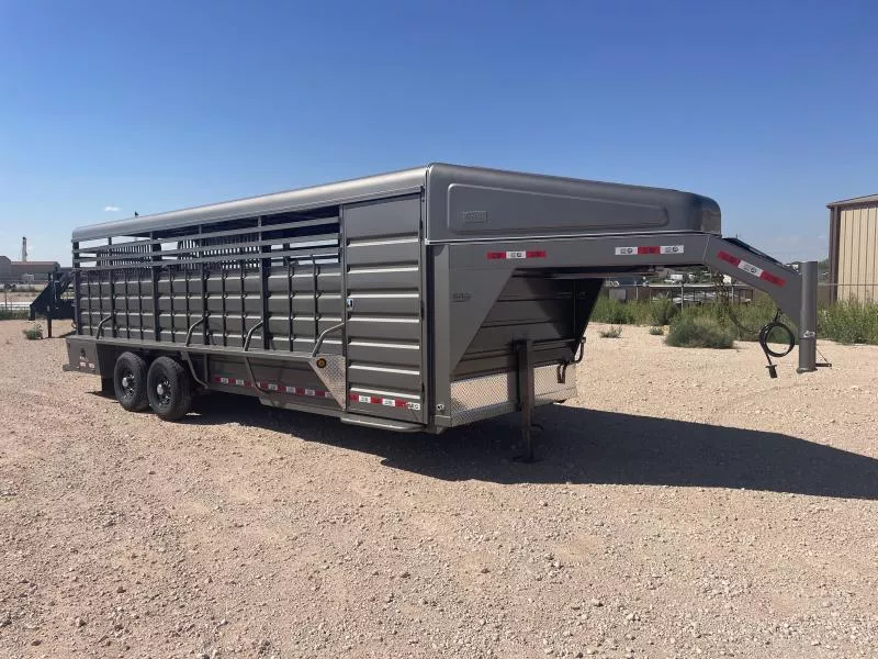 2025 GR TRAILERS 6.8' x 24' Gooseneck Horse Trailer