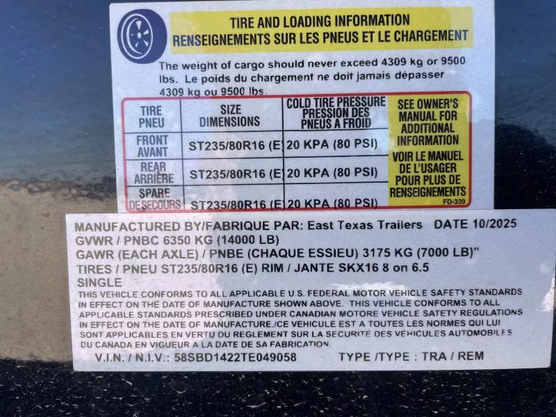 new Dump Trailers East Texas Trailers  for sale, in Seminole, TX Thumbnail 13