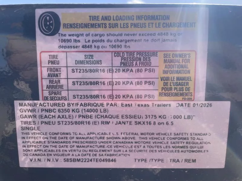 new Car Haulers / Racing Trailers East Texas Trailers  for sale, in Seminole, TX Thumbnail 9