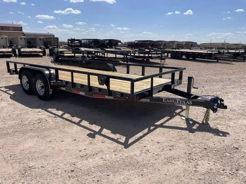 2026 EAST TEXAS TRAILERS 83" X 18' UTILITY TRAILER