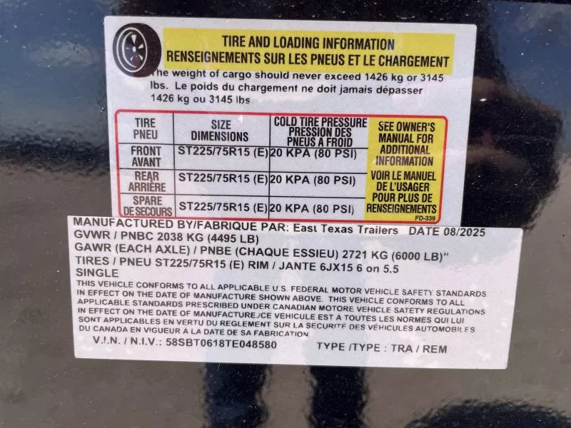 new Other Trailers East Texas Trailers  for sale, in Seminole, TX Thumbnail 8