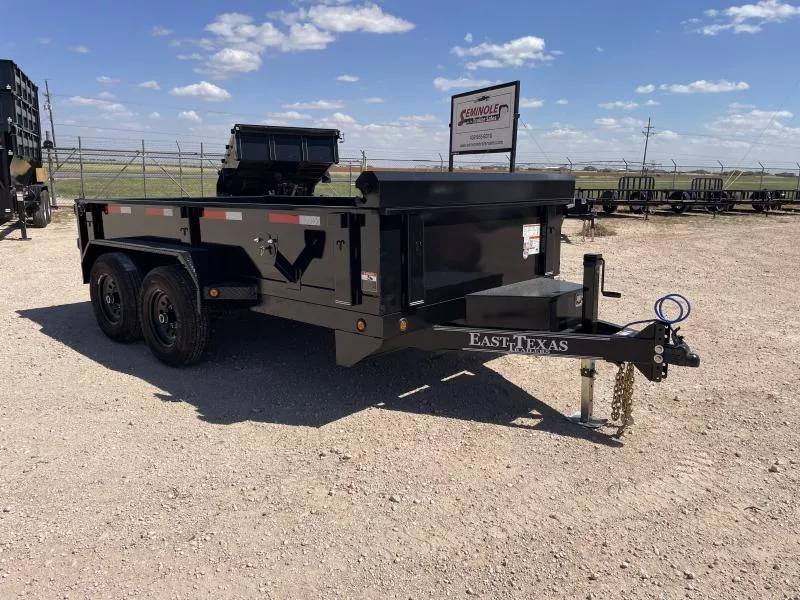 2026 EAST TEXAS TRAILERS 77" X 12' BP LIGHT DUTY DUMP TRAILER 