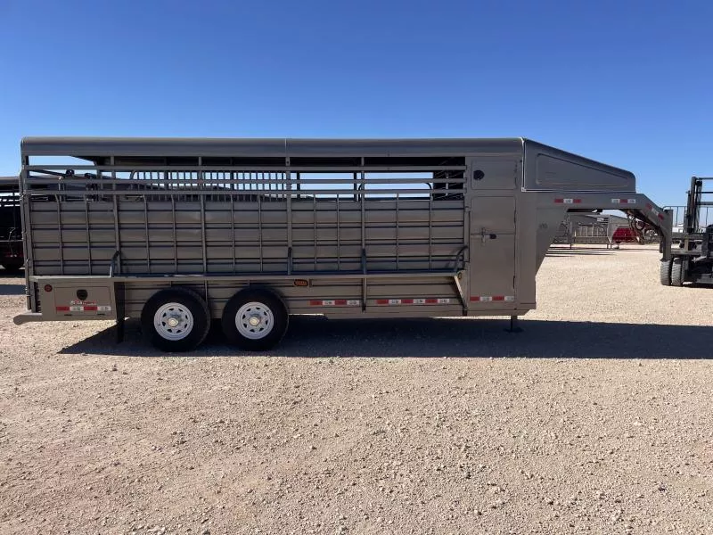 2026 GR Trailers 6.8' x 20' Gooseneck Horse/Stock Trailer