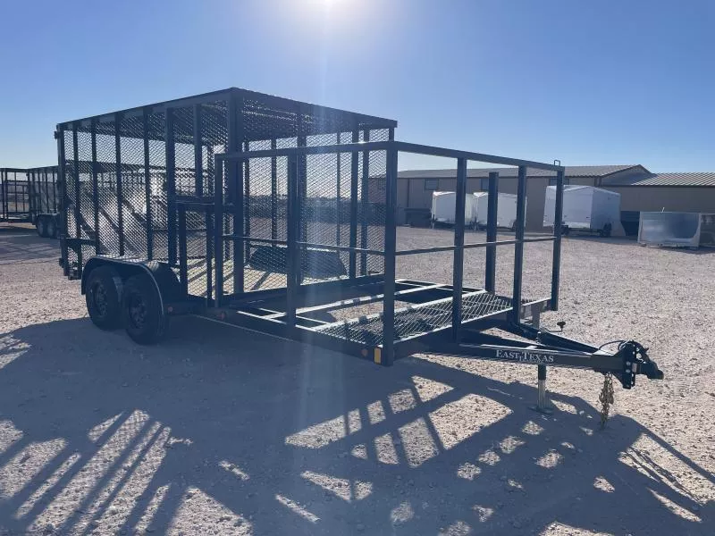 2026 EAST TEXAS TRAILERS 83" X 18' COMBO TRASH TRAILER