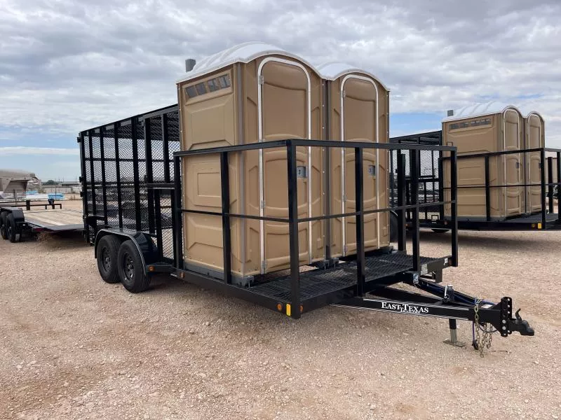 2026 EAST TEXAS TRAILERS 83" X 18' COMBO TRASH TRAILER