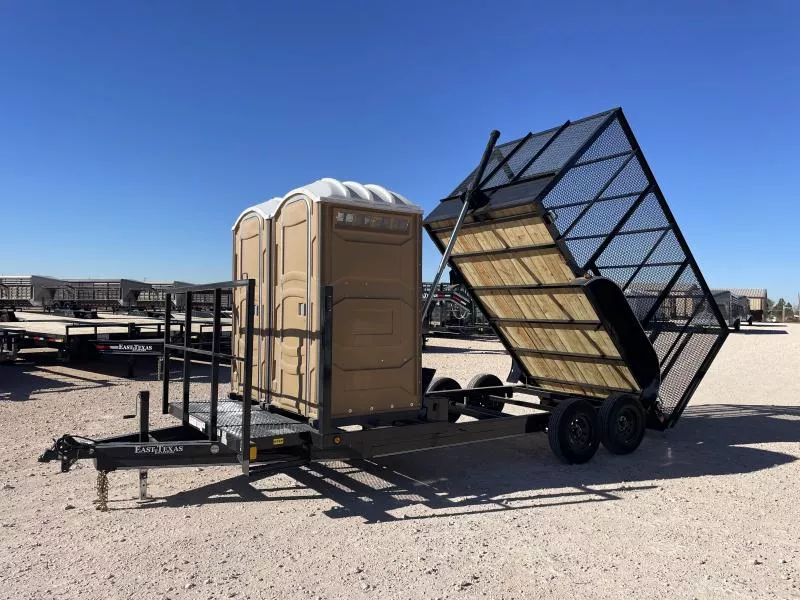 2026 EAST TEXAS TRAILERS 83" X 18' TILT TRASH TRAILER 