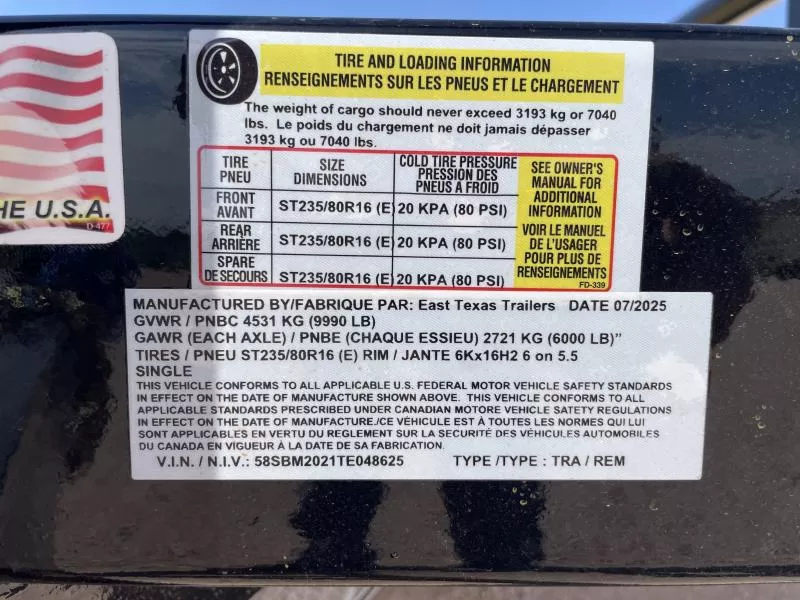 new Utility Trailers East Texas Trailers  for sale, in Seminole, TX Thumbnail 9