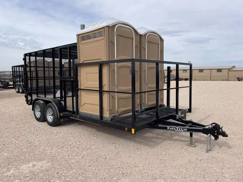 2026 EAST TEXAS TRAILERS 83" X 18' COMBO TRASH TRAILER