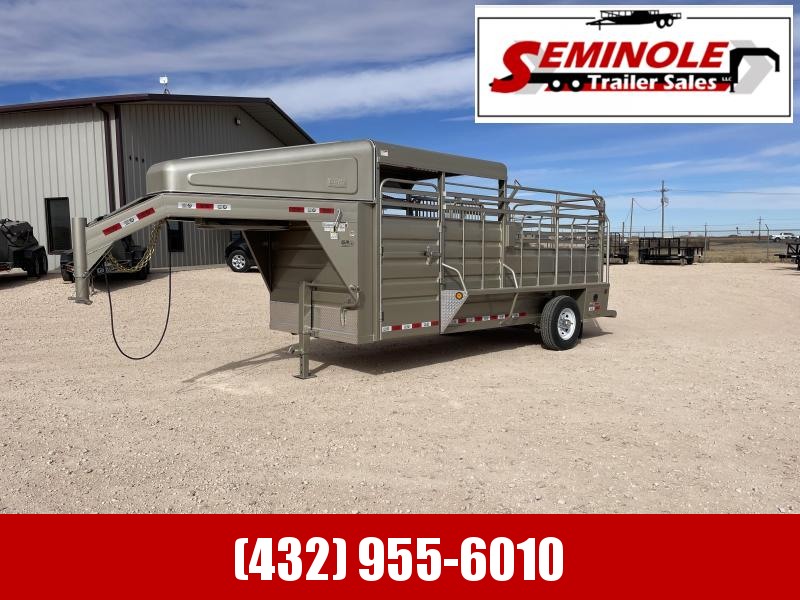 2021 GR Trailers 6' x 16' Gooseneck Single Axle Trailer (STH6016W07LNHR1A) Livestock Trailer 2021 GR Trailers 6' x 16' Gooseneck Single Axle Trailer (STH6016W07LNHR1A) Livestock Trailer