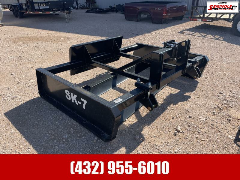 SKID STEER/TRACTOR 7' BOX BLADE ATTACHMENT 1720541321
