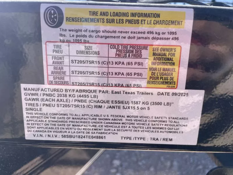 new Other Trailers East Texas Trailers  for sale, in Seminole, TX Thumbnail 15