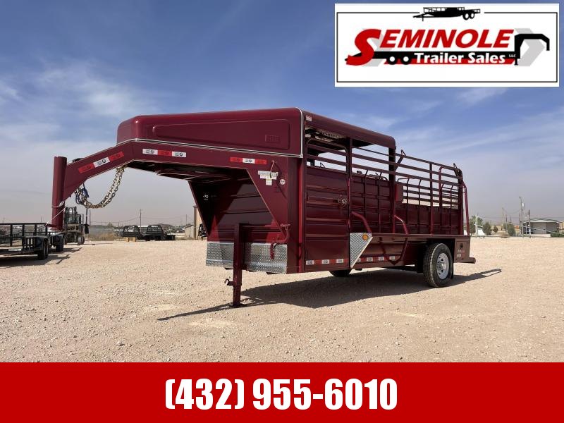 2021 GR Trailers 6' x 16' Gooseneck Single Axle Trailer (STH6016W07LNHR1A) Livestock Trailer 2021 GR Trailers 6' x 16' Gooseneck Single Axle Trailer (STH6016W07LNHR1A) Livestock Trailer