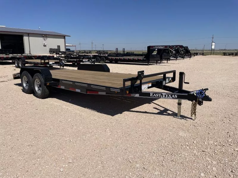 2026 EAST TEXAS TRAILERS 83" X 20' CAR HAULER/EQUIPMENT 12K