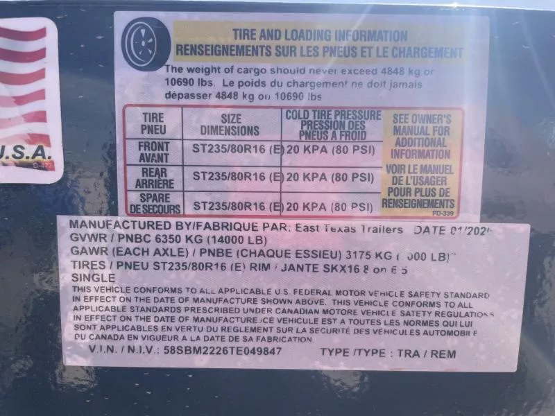 new Car Haulers / Racing Trailers East Texas Trailers  for sale, in Seminole, TX Thumbnail 9