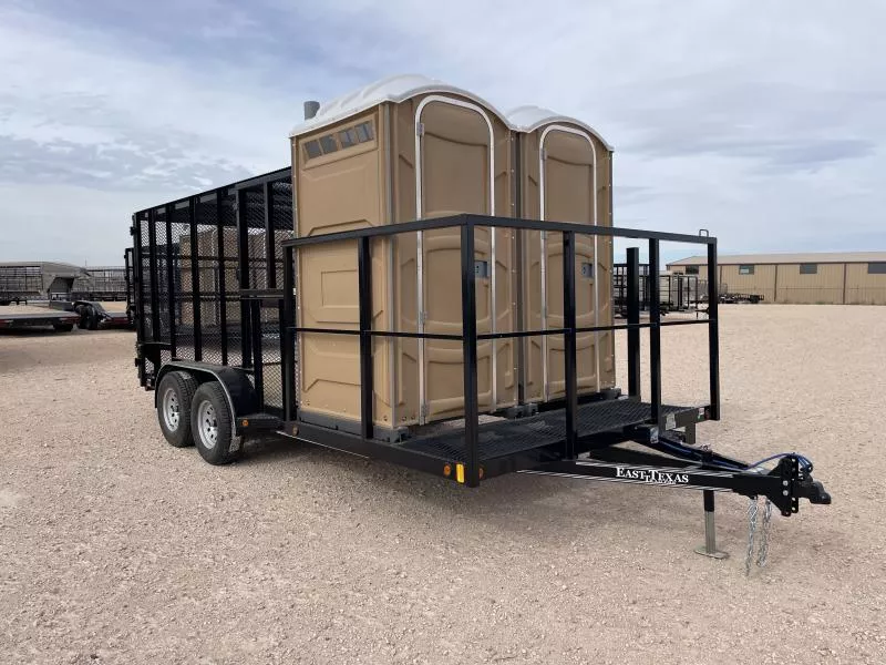 2026 EAST TEXAS TRAILERS 83" X 18' COMBO TRASH TRAILER 