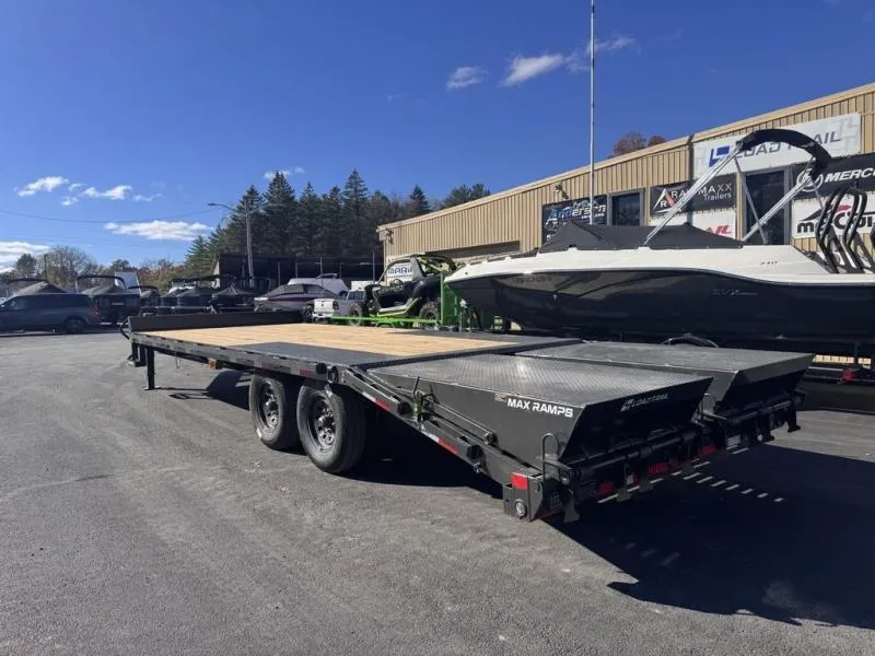 2026 Load Trail PS242 102" x 24ft 14k GVWR Deckover w/Max Ramps 