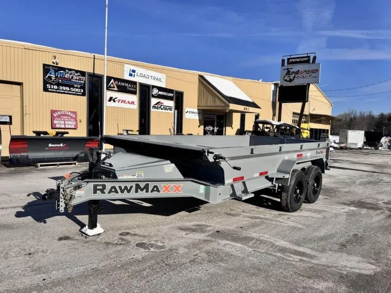 2026 Rawmaxx Trailers GDX 14' x 83" I-Beam Frame 14K lbs 