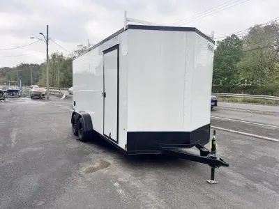 2026 Cargo Express EX DLX 7x16' Enclosed W/Barn Doors, 90" Interior H 