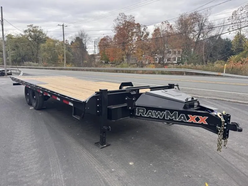 2026 Rawmaxx Trailers DTX 24'X102" BP Deckover Tilt 