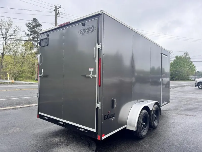 2026 Cargo Express EX DLX 7x16' 90" Interior Height 7K GVWR