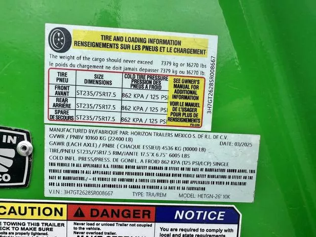 new Equipment / Flatbed Trailers Horizon Trailers  for sale, in Ballston Lake, NY Thumbnail 20