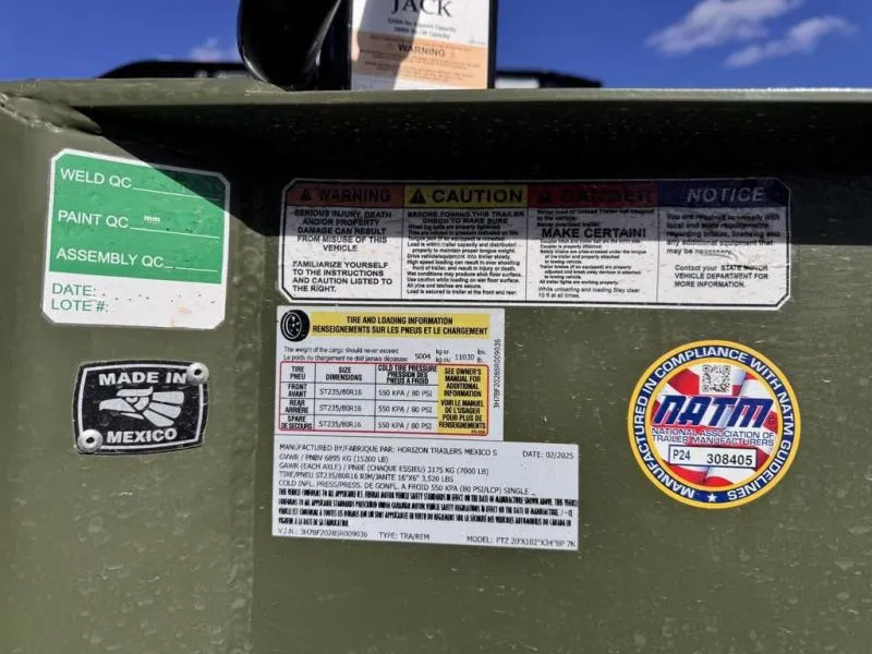 new Equipment / Flatbed Trailers Horizon Trailers  for sale, in Burnt Hills, NY Thumbnail 201