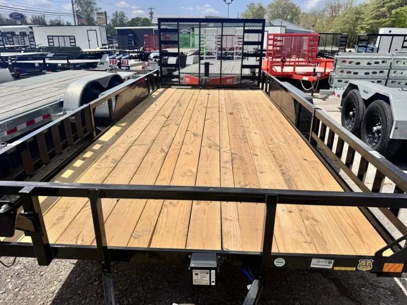 2026 Load Trail UT 7X16' Channel Frame Utility 7K GVWR W/ Sideload 