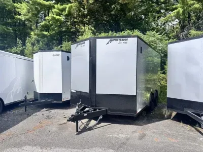 2027 Homesteader Trailers Intrepid 816IH 8.5x16' HD Enclosed Trailer w/Translucent roof