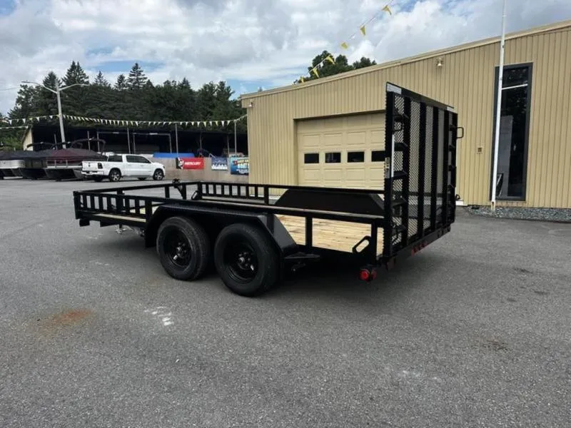 2025 Load Trail 83"x14' Tandem Axle Utility Trailer w/Side Ramps  