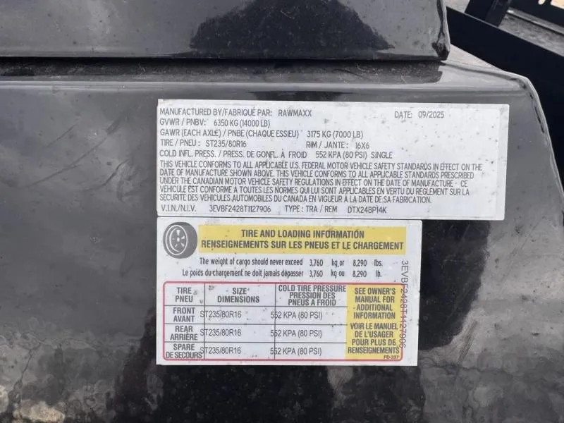 new Equipment / Flatbed Trailers RawMaxx  for sale, in Burnt Hills, NY Thumbnail 248